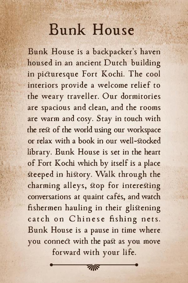 Bunk House Fort Коччи Экстерьер фото